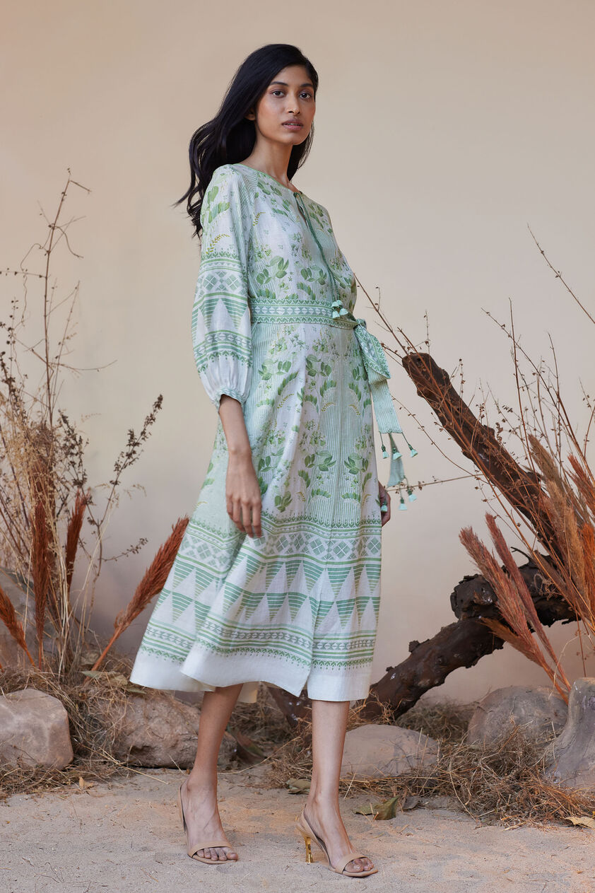 Alya Dress - Sage, Sage, image 2
